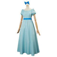 Enfant&Femme Peter Pan Wendy Darling Robe Cosplay Costume