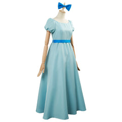 Enfant&Femme Peter Pan Wendy Darling Robe Cosplay Costume