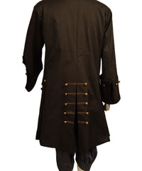 Pirates of the Caribbean Pirates des Caraïbes Jack Sparrow Uniforme Cosplay Costume