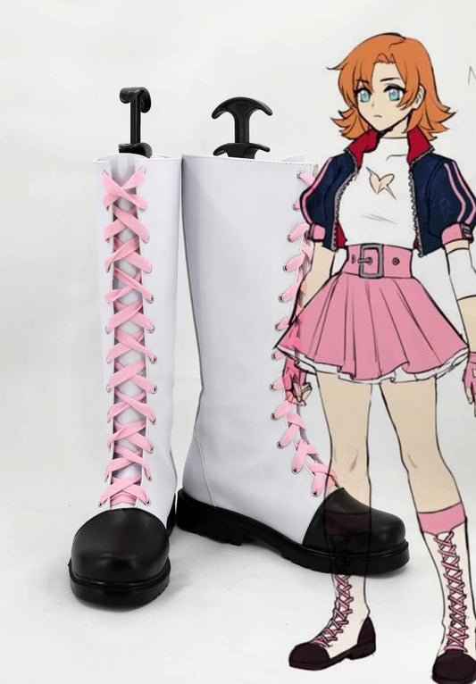 RWBY 4 Nora Valkyrie Nora Bottes Cosplay Chaussures