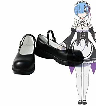 Kara Hajimeru Isekai Seikatsu Ram&Rem Cosplay Chaussures