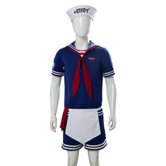 Adulte & Enfant Stranger Things Saison 3 S3 Scoops Ahoy Steve Harrington Cosplay Costume