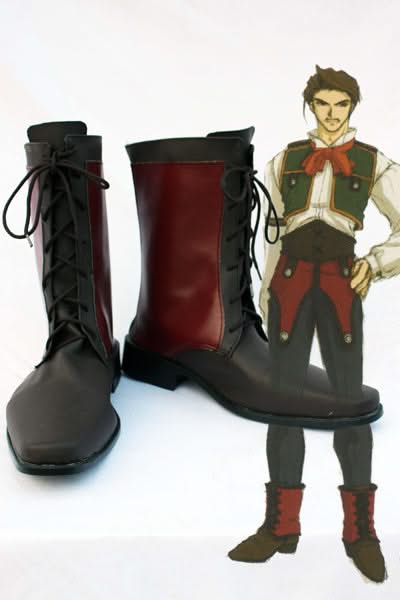 The Legend of Heroes VI Cassius Bright Cosplay Chaussures