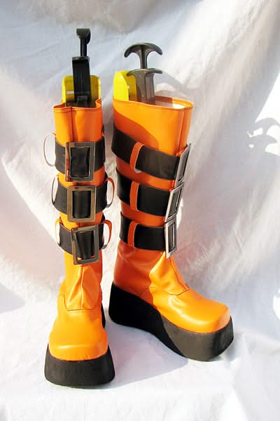 Togainu no Chi Rin Bottes Cosplay Chaussures