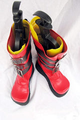 Togainu no Chi Rin Bottes Rouges Cosplay Chaussures