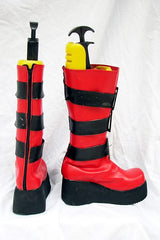 Togainu no Chi Rin Bottes Rouges Cosplay Chaussures