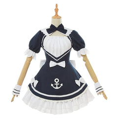 Youtuber Hololive Minato Aqua Maid Cosplay Costume