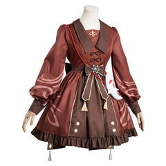 Genshin Impact Hutao Lolita Robe Design Original Cosplay Costume-Cossky