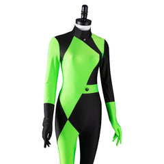Kim Possible Shego Combinaison Cosplay Costume