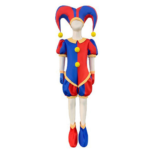 Adulte & Enfant The Amazing Digital Circus Pomni Combinaison Cosplay Costume