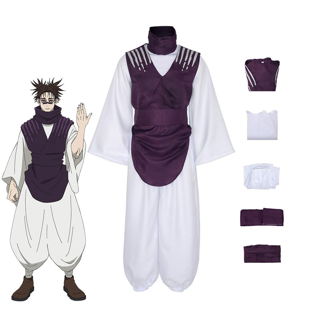 Adulte Choso Tenue Violette Cosplay Costume