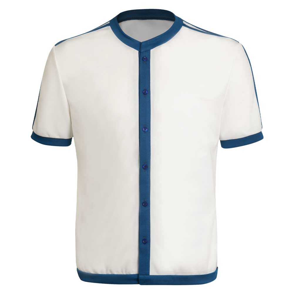 Adulte Coby One Piece Blanc T-Shirt Cosplay Costume