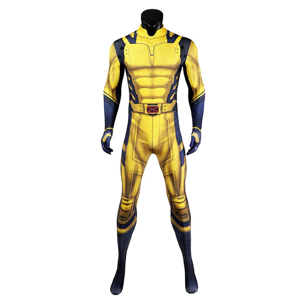 Adulte Deadpool 3 Wolverine James Howlett Combinaison Cosplay Costume Ver.B