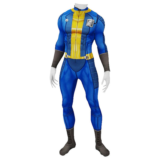 Adulte Fallout 76 Vault 76 Homme Combinaison Cosplay Costume