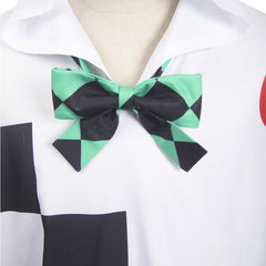 Adulte Kimetsu No Yaiba Kamado Tanjirou Cape Fantôme Cosplay Costume Halloween