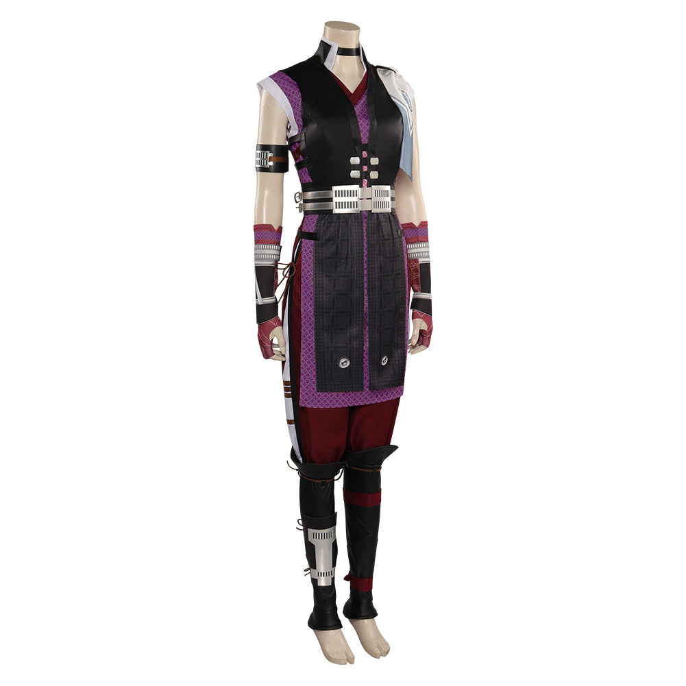 Adulte Mortal Kombat Li Mei Tenue Cosplay Costume