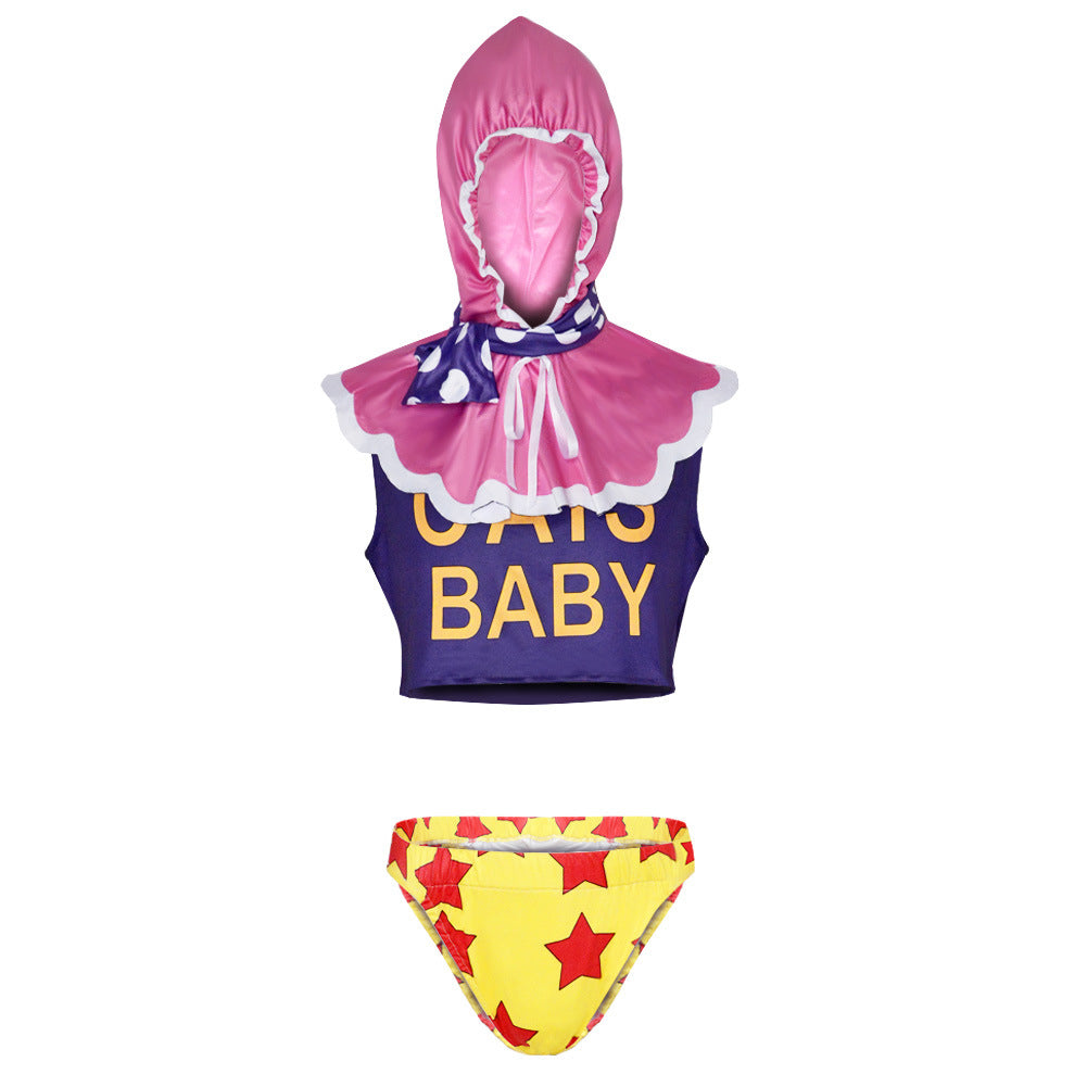 Adulte One Piece Senor Pink Bébé Cosplay Costume