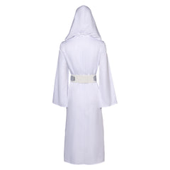 Adulte Princess Leia Robe Blanche Cosplay Costume Ver.2