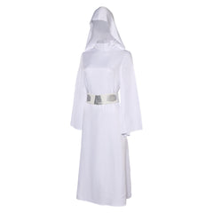Adulte Princess Leia Robe Blanche Cosplay Costume Ver.2