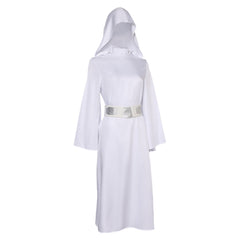 Adulte Princess Leia Robe Blanche Cosplay Costume Ver.2