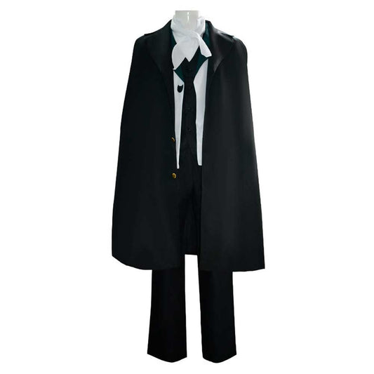 Anime Bungō Stray Dogs Edgar Allan Poe Cosplay Costume