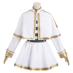 Anime Frieren Femme Blanc Robe Cosplay Costume