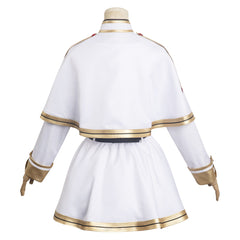 Anime Frieren Femme Blanc Robe Cosplay Costume