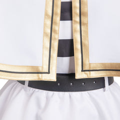 Anime Frieren Femme Blanc Robe Cosplay Costume