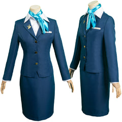 Anime Hokkyoku Hyakkaten no Concierge San Akino Tenue Femme Cosplay Costume