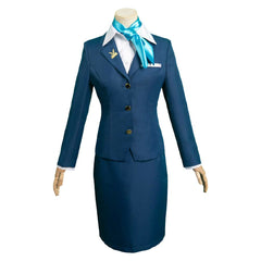 Anime Hokkyoku Hyakkaten no Concierge San Akino Tenue Femme Cosplay Costume