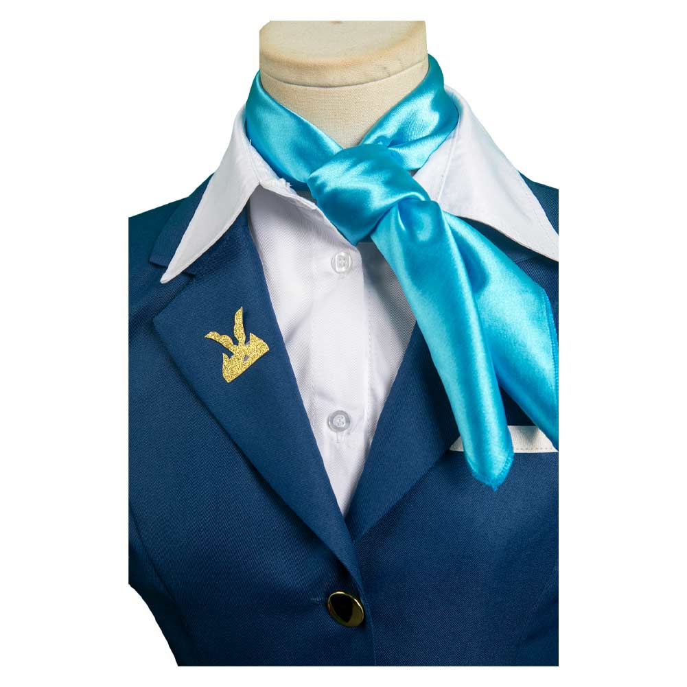 Anime Hokkyoku Hyakkaten no Concierge San Akino Tenue Femme Cosplay Costume