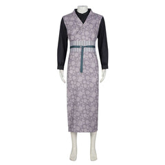 Anime Kimetsu No Yaiba Shinazugawa Genya Tenue Violet Cosplay Costume