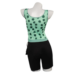 Anime One Piece Nami Vert Veste Femme Cosplay Costume