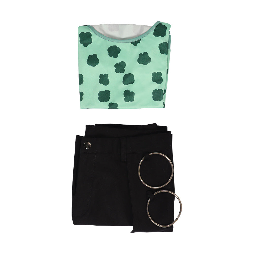 Anime One Piece Nami Vert Veste Femme Cosplay Costume