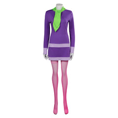 Anime Scooby-Doo Daphne Blake Violet Tenue Cosplay Costume