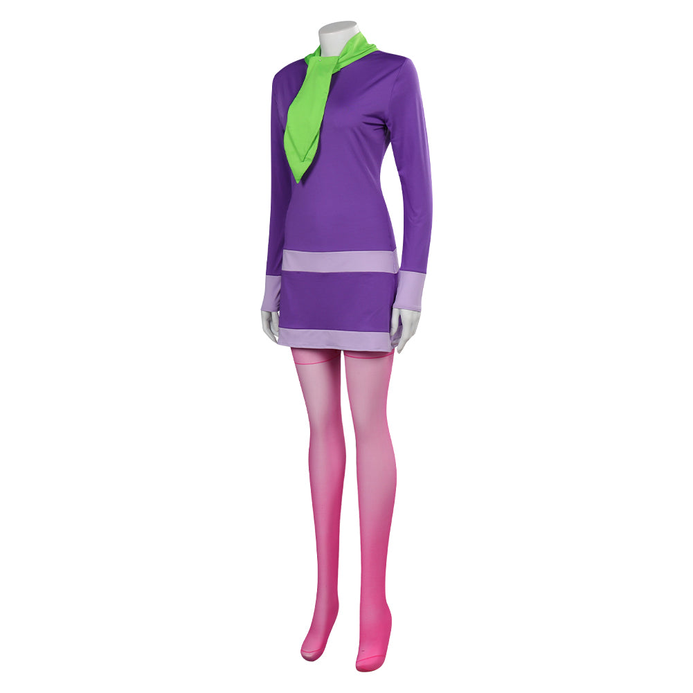 Anime Scooby-Doo Daphne Blake Violet Tenue Cosplay Costume