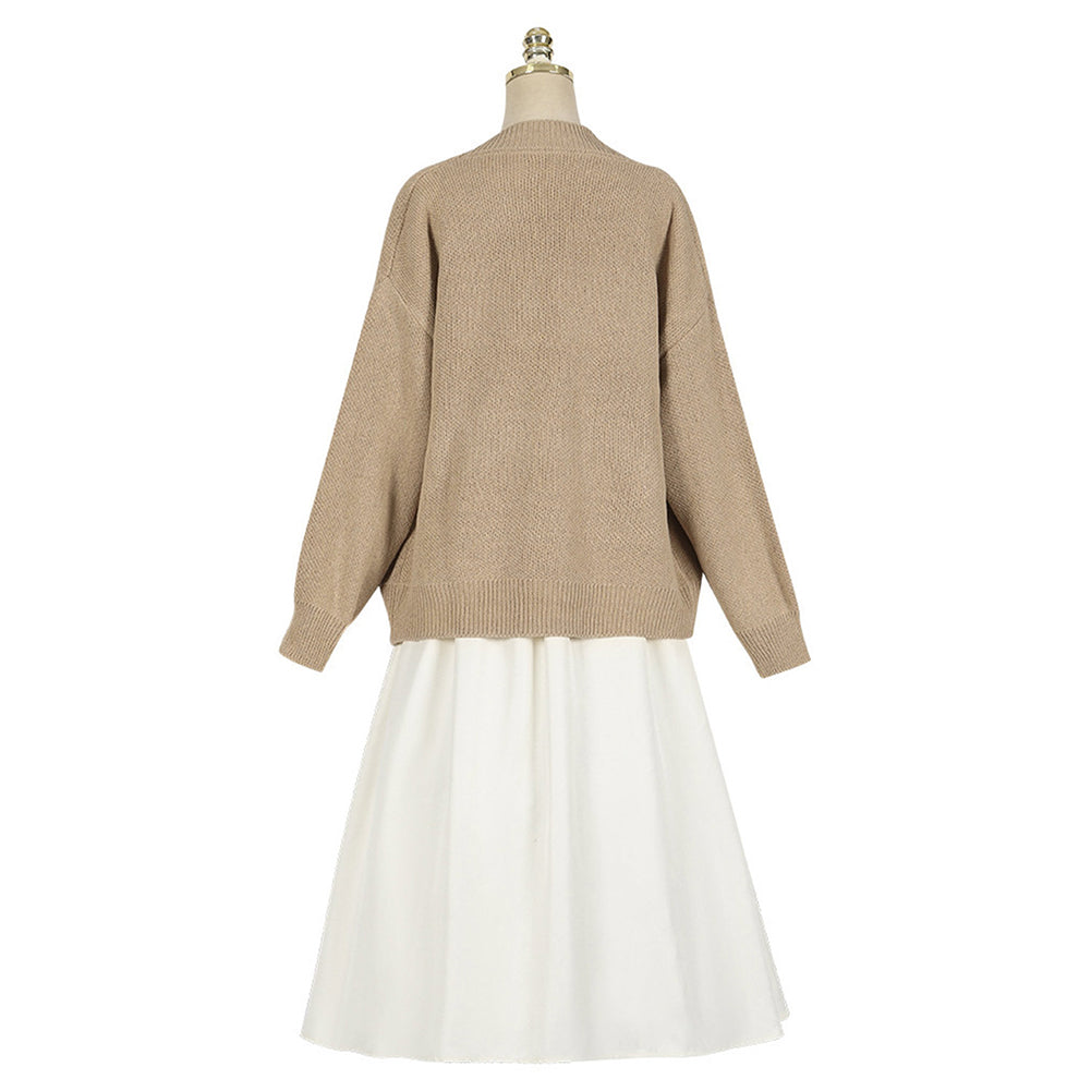 Anime Sousou No Frieren Frieren Cosplay Costume Outfits Halloween Carnival Suit