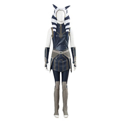 Clone Wars Season 7 Ahsoka Tano Tenue Femme Halloween Carnaval Cosplay Costume