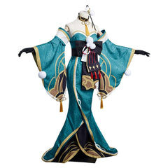 Adulte Genshin Impact Ensemble Gorou Ms Hina Cosplay Costume