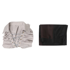 Baldur‘s Gate Astarion Tenue de Chemise Médiévale Cosplay Costume