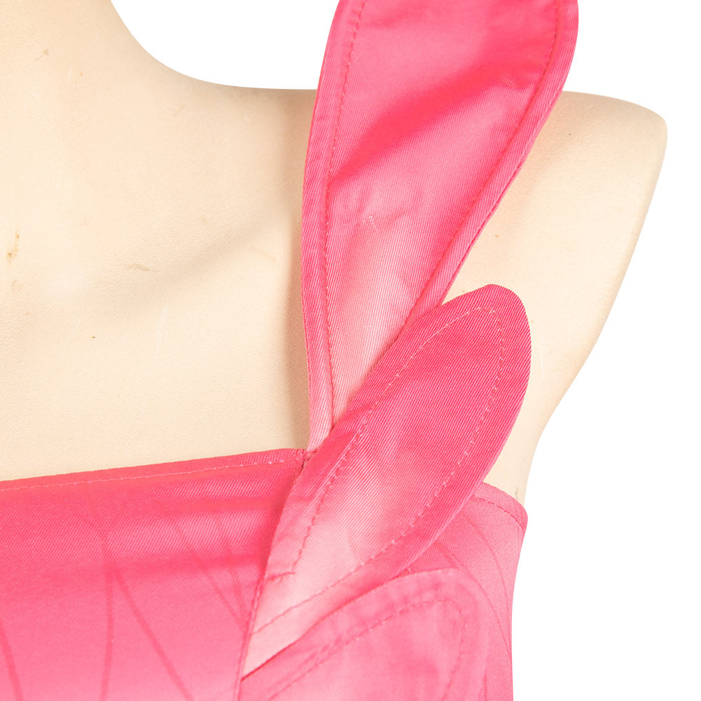 Barbie Elina Ensemble de Robe à Pétales Rose Cosplay Costume