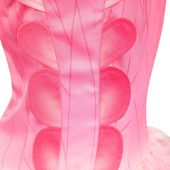 Barbie Elina Ensemble de Robe à Pétales Rose Cosplay Costume