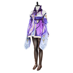 Adulte Femme Genshin Impact Keqing Uniforme Cosplay Costume