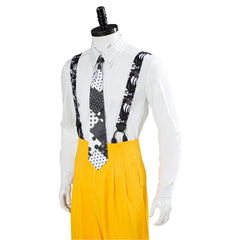The Mask Jim Carrey Tenue Jaune Halloween Carnaval Cosplay Costume