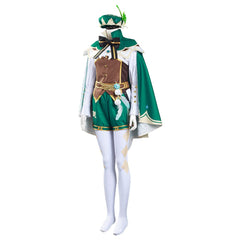Adulte Femme Genshin Impact Venti Ensemble Uniform Cosplay Costume