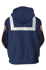 Bleu Hoodie Cosplay Costume