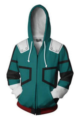 Izuku Midoriya Hoodie Cosplay Costume