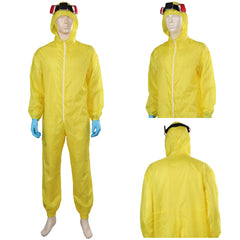 Breaking Bad Walter White Jaune Combinaison Cosplay Costume