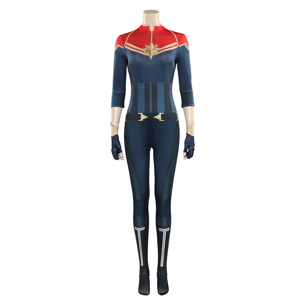 Brie Larson CaptainMarvel2 CaptainMarvel2 Brie Larson A piece of clothing Cosplay Costume Outfits Halloween Carnival Suit