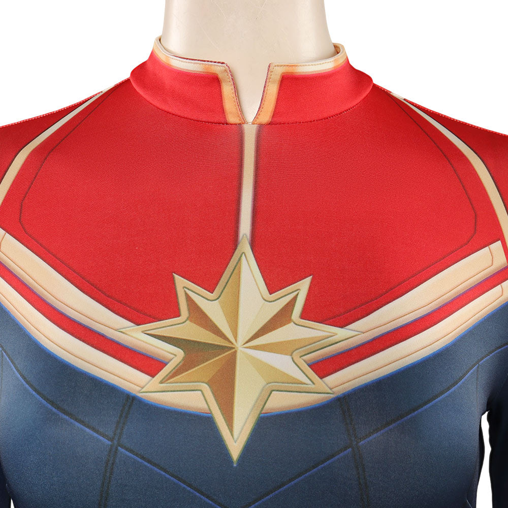 Brie Larson CaptainMarvel2 CaptainMarvel2 Brie Larson A piece of clothing Cosplay Costume Outfits Halloween Carnival Suit